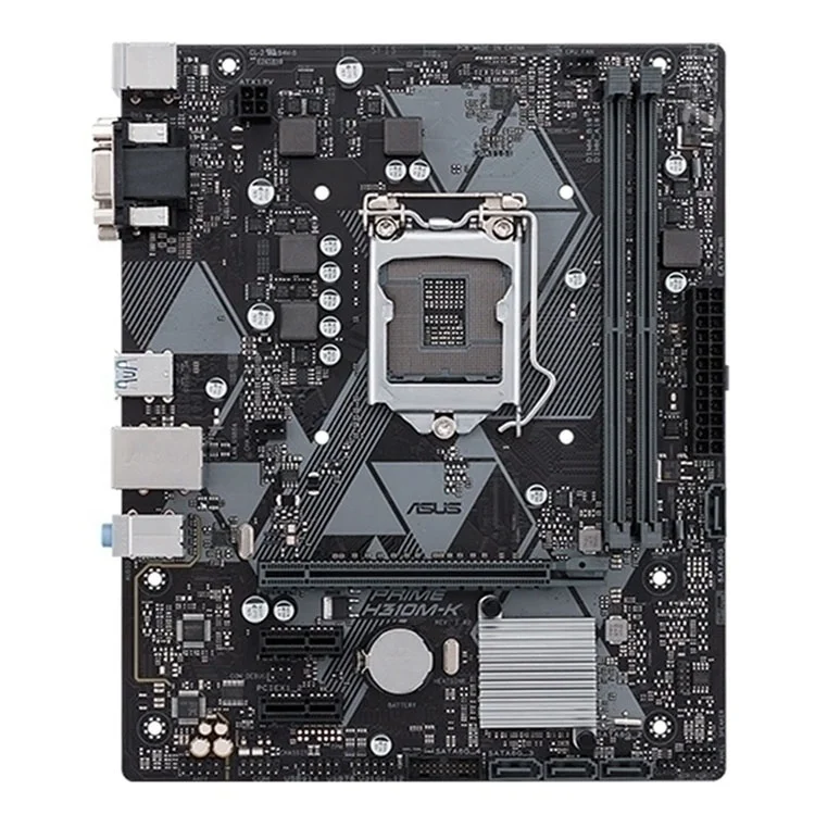 Best Selling  desktop motherboard for ASUS PRIME H310M-K R2.0  DDR4 LGA1151 mATX PCIe 3.0/2.0  Motherboard