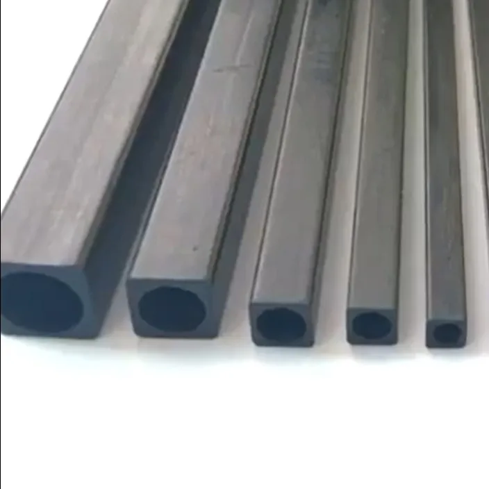 Carbon Fiber Square Tube 3mm 4mm 5mm 6mm 8mm 10mm (500mm) Square Tube