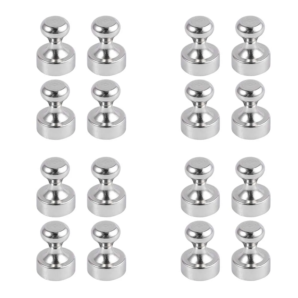 

Metal Push Pin Magnets for Fridge Whiteboard Map Office Kitchen Home School Classroom Magnets