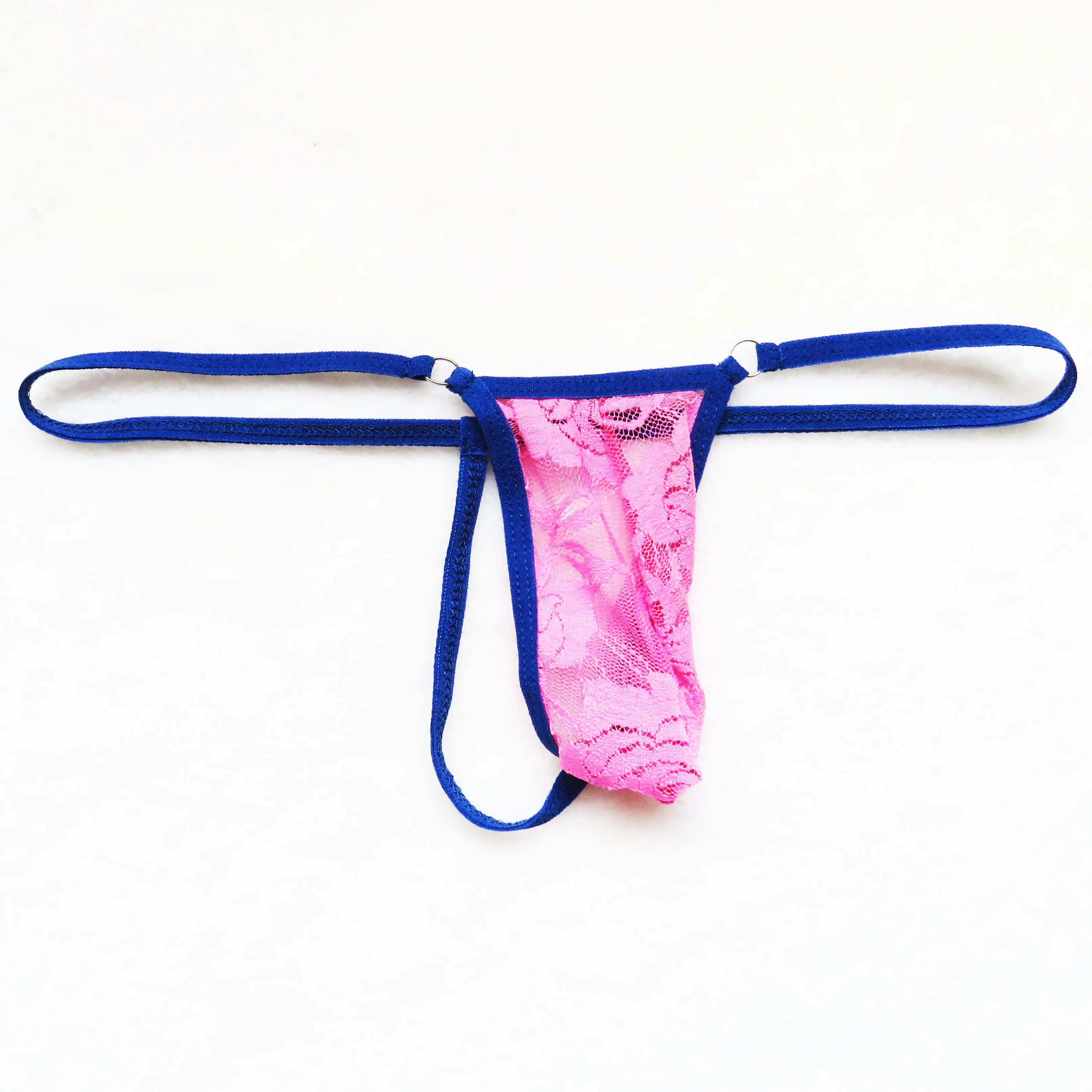 

Hot underwear Bikini underwear men's transparent underwear sexy low-rise thong mini thong lenceria de hombre sexi, As photo