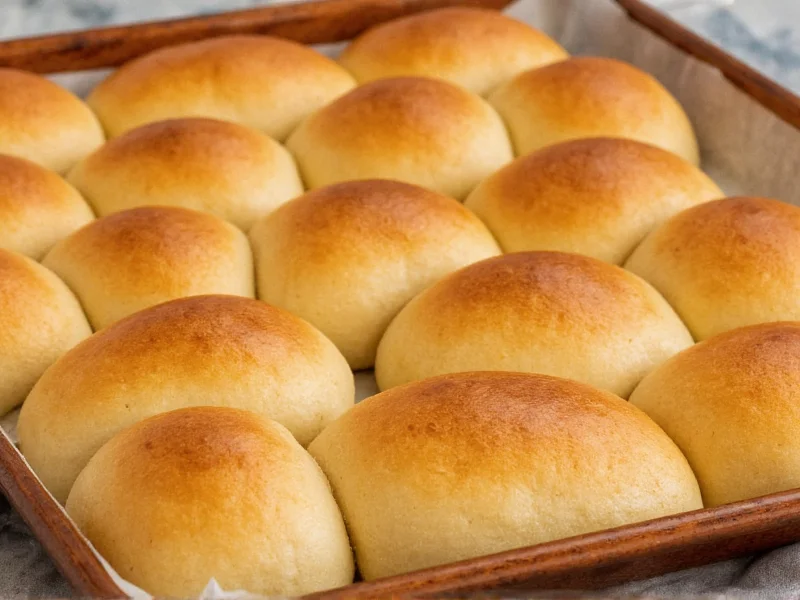 Perfectly baked homemade hawaiian bread rolls