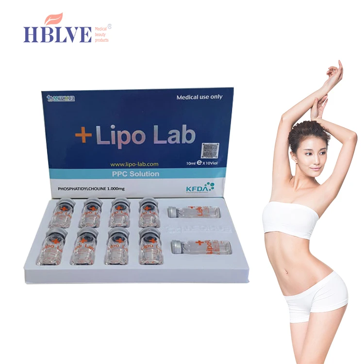 

Korea lipo lab small bottles vials fat dissolving deoxycholic ppc solution lipolysis injection