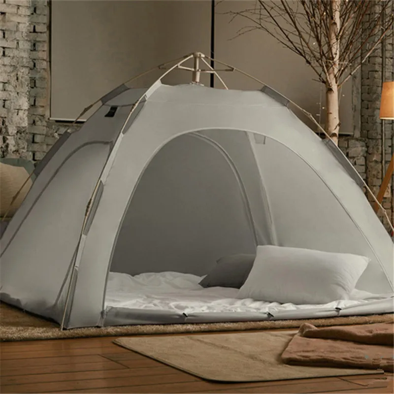 儿童床帐篷冬季折叠房子室内保暖帐篷便携式弹出帐篷