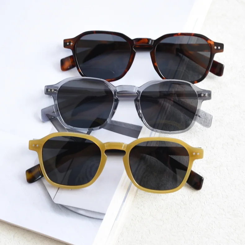 

2337 Finewell Unisex Luxury Design Sun Glasses Tr90 Polarized Lens Fashion Square High Quality Sunglasses