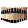 bulk customized vegan 25 colors correcting liquid face matte makeup foundation liquid/oem dark waterproof bottle private label