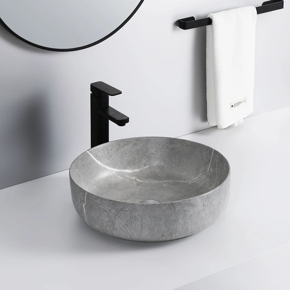 Unique Design Countertop Wash Hand Basins Hotel Handmade Sink Ceramic ...