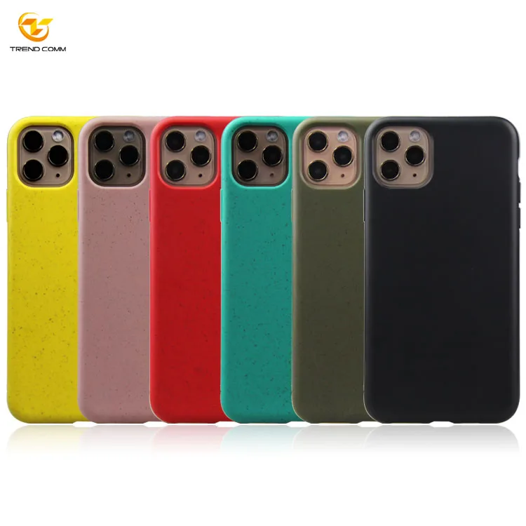 

2021 New ECO Fiendly recycle biodegradable shockproof plastic mobile phone  10 11 12 Pro