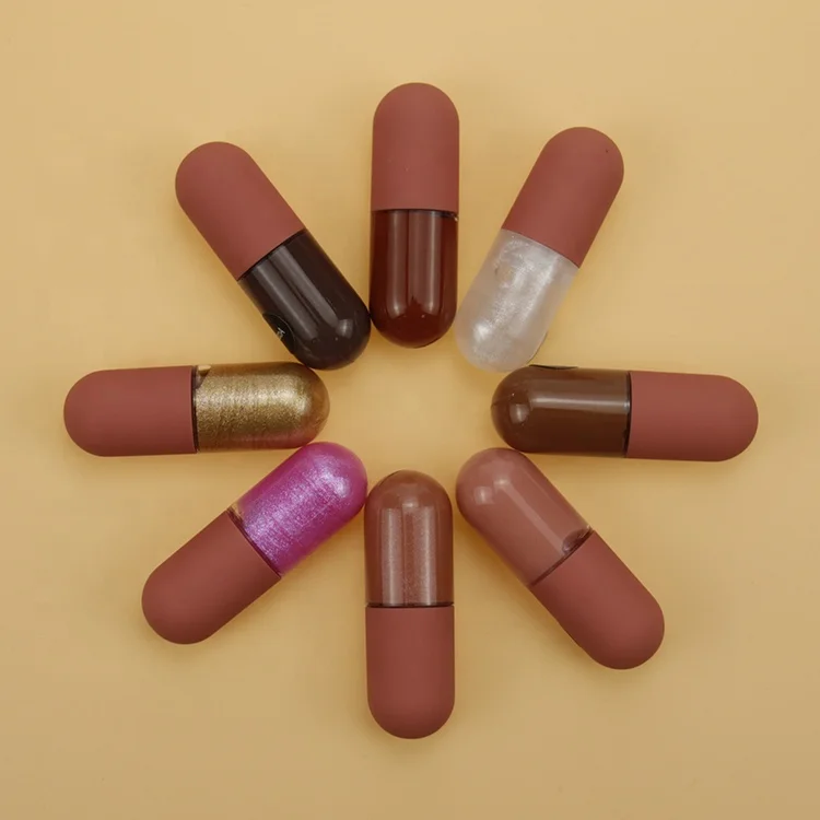 

Wholesale lip gloss natural vegan lip makeup 85 colors Fruit nude clear matte waterproof private label High pigment lipstick