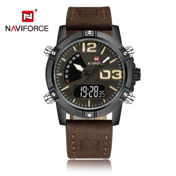 

NAVIFORCE 9095 Multifunctional Waterproof Sports Quartz Men's Watch Fashion Personality Watch, According to reality