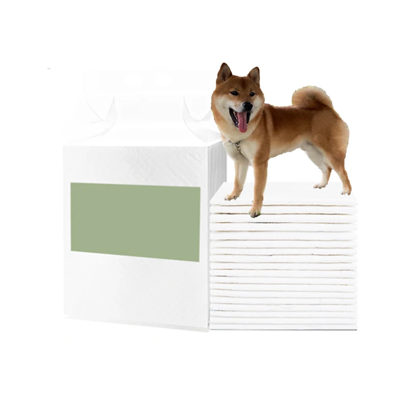 

Disposable Puppy Dog Training Pet Pad Dog Pee Pad, White