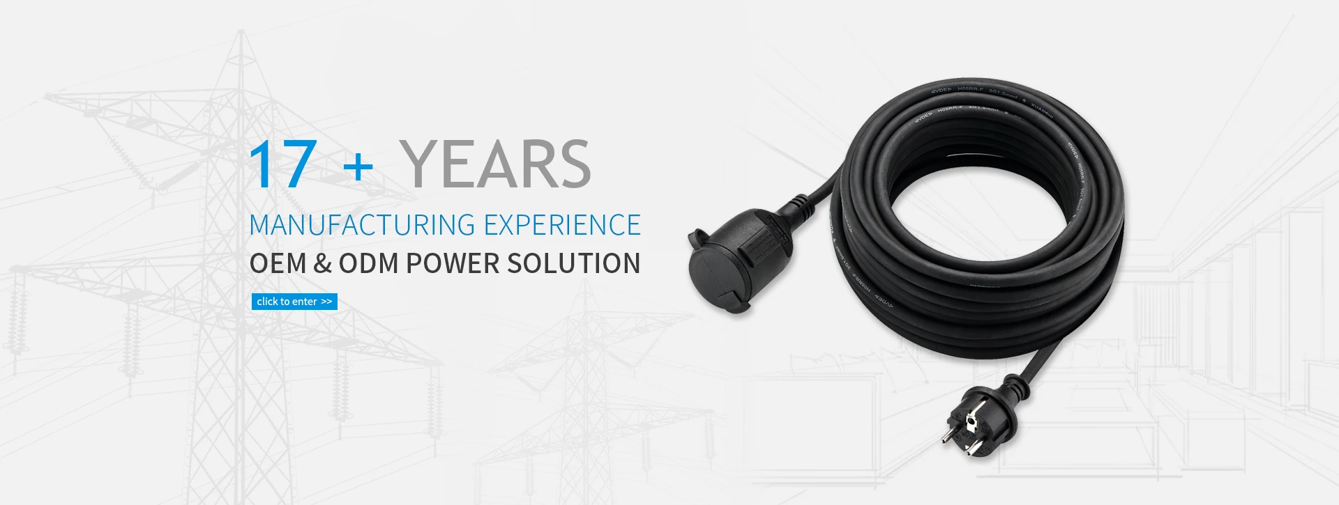 2 Way 2 Gang Prises D/'alimentation Secteur Électrique Extension Lead 1 M Câble 13 A UK Plug