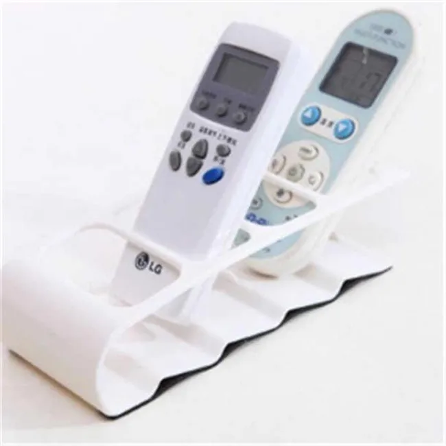 

4 Section Remote Control Rack Bottom Remote Control Board Holder Makeup Case Desk
