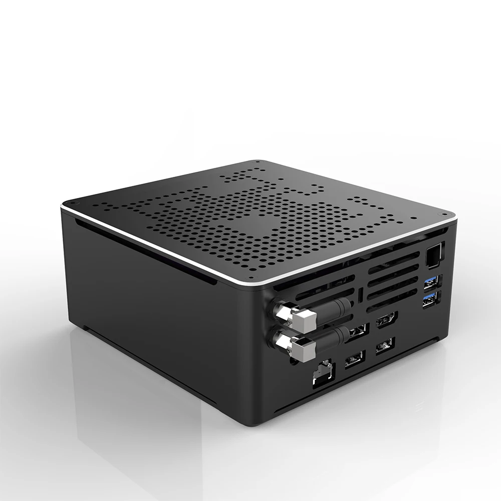 

Gaming PC Core i9 8950HK 6 Core 12 Threads 4.6GHz UHD Graphics 630 NUC Computer HD-MI DP 2*LANS AC WIFI Home/Office Pc bluetooth