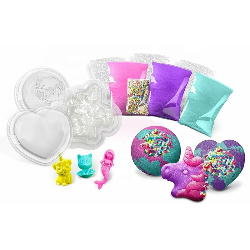 

Hot Selling Early Education Bath Bomb Making Kit with Private Label, Colorful