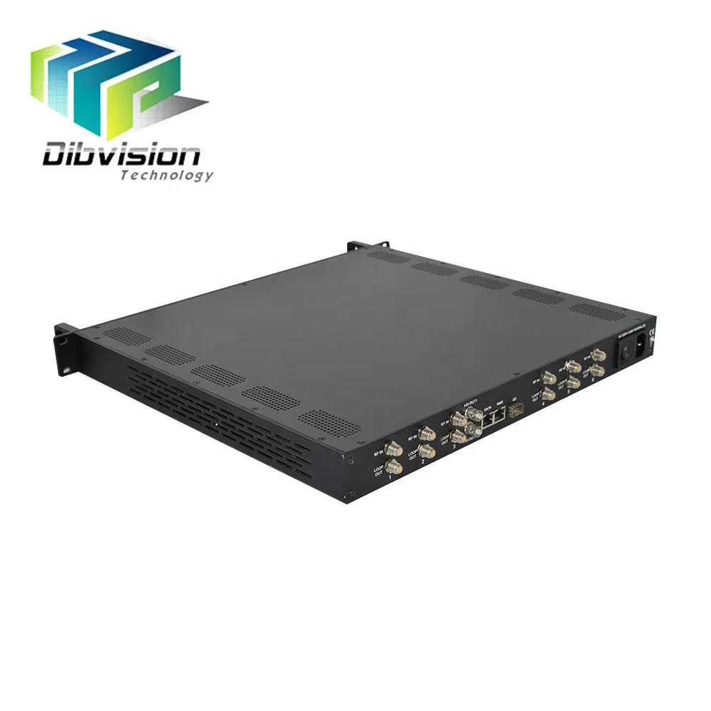 

(ENC3580) DVB headend encoder 6 FTA DVB-S2 to ip transcoder mpeg2 to mpeg4 transcoder with asi output