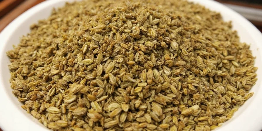 Flavor wheel showing coriander
