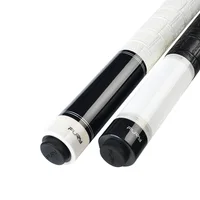 

CW series stick 58'' length Canada maple shaft 1/2 center joint leather wrap black white design butt Fury pool cue billiard