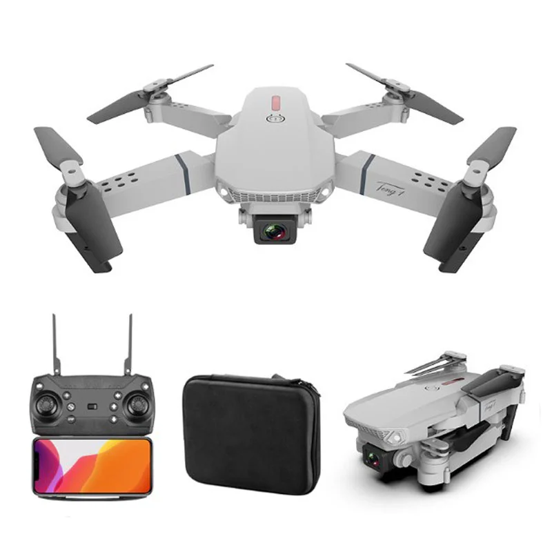 

E88 drone With Wide Angle HD 4K 1080P Dual Camera Don Height Hold Wifi RC Foldable Quadcopter Dron Gift Toy