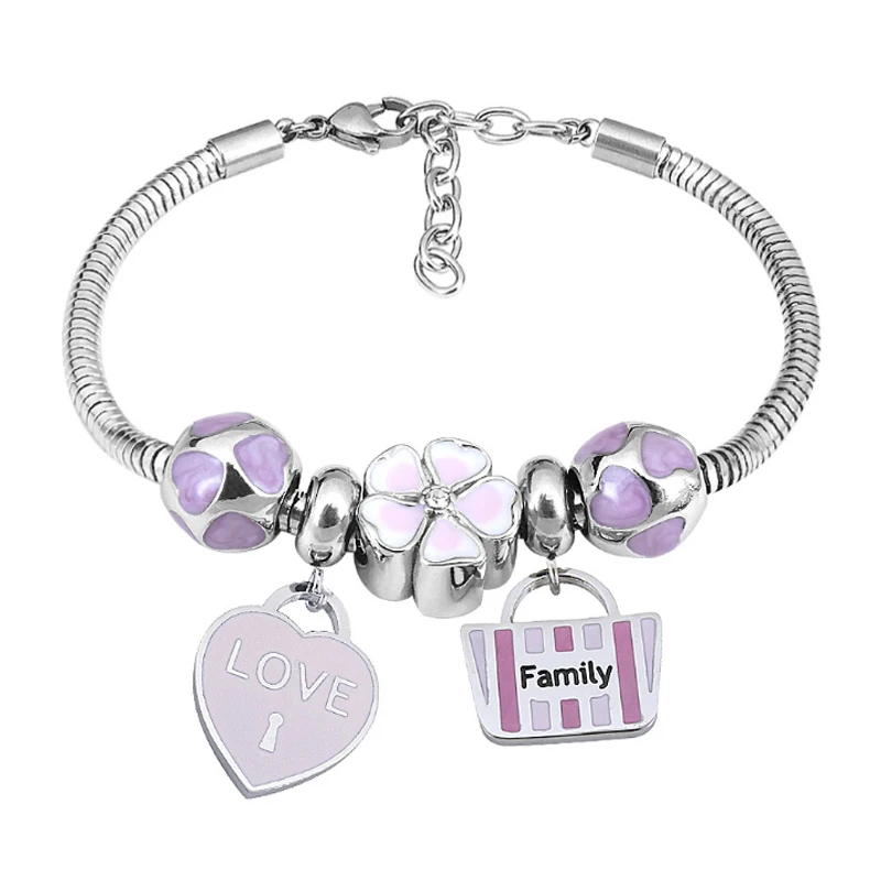 

Adjustable Lobster Clasp Bracelet Bead Bracelets For Women Jewelry