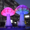 Advertising Event Party Decoration Inflatable Led Light Mushroom