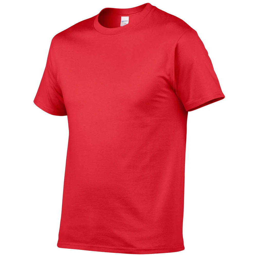 

Wholesale summer 180g custom LOGO cotton blank culture shirt OEM RTS men O-neck short sleeve T-shirt