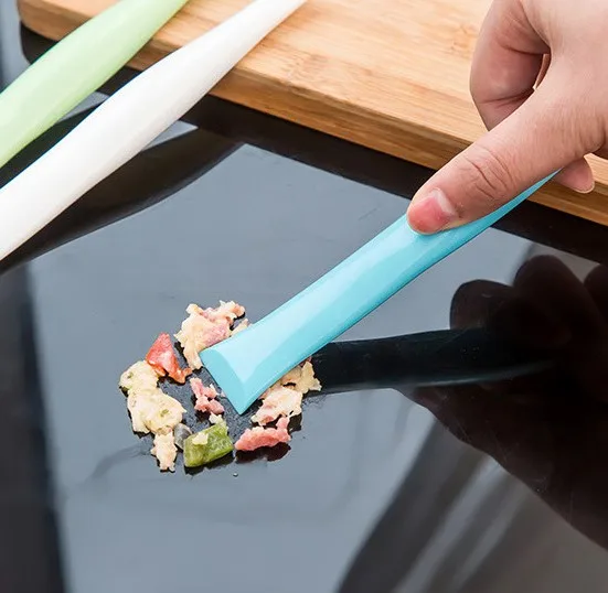 

kitchen cleaning double head scraper gap dirt removing scraper Multi functional cleaning scraper, As show