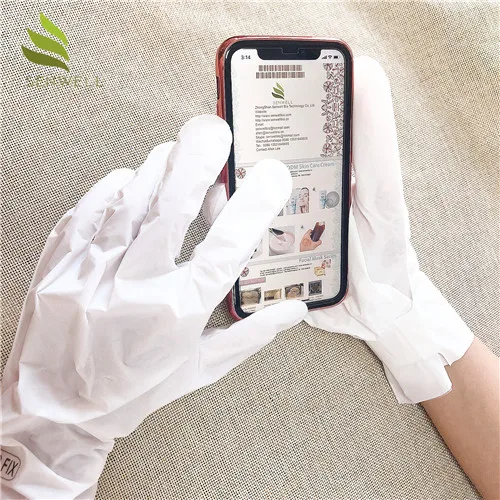 

Moisturizing hand Peeling mask for hand sheet mask, White color