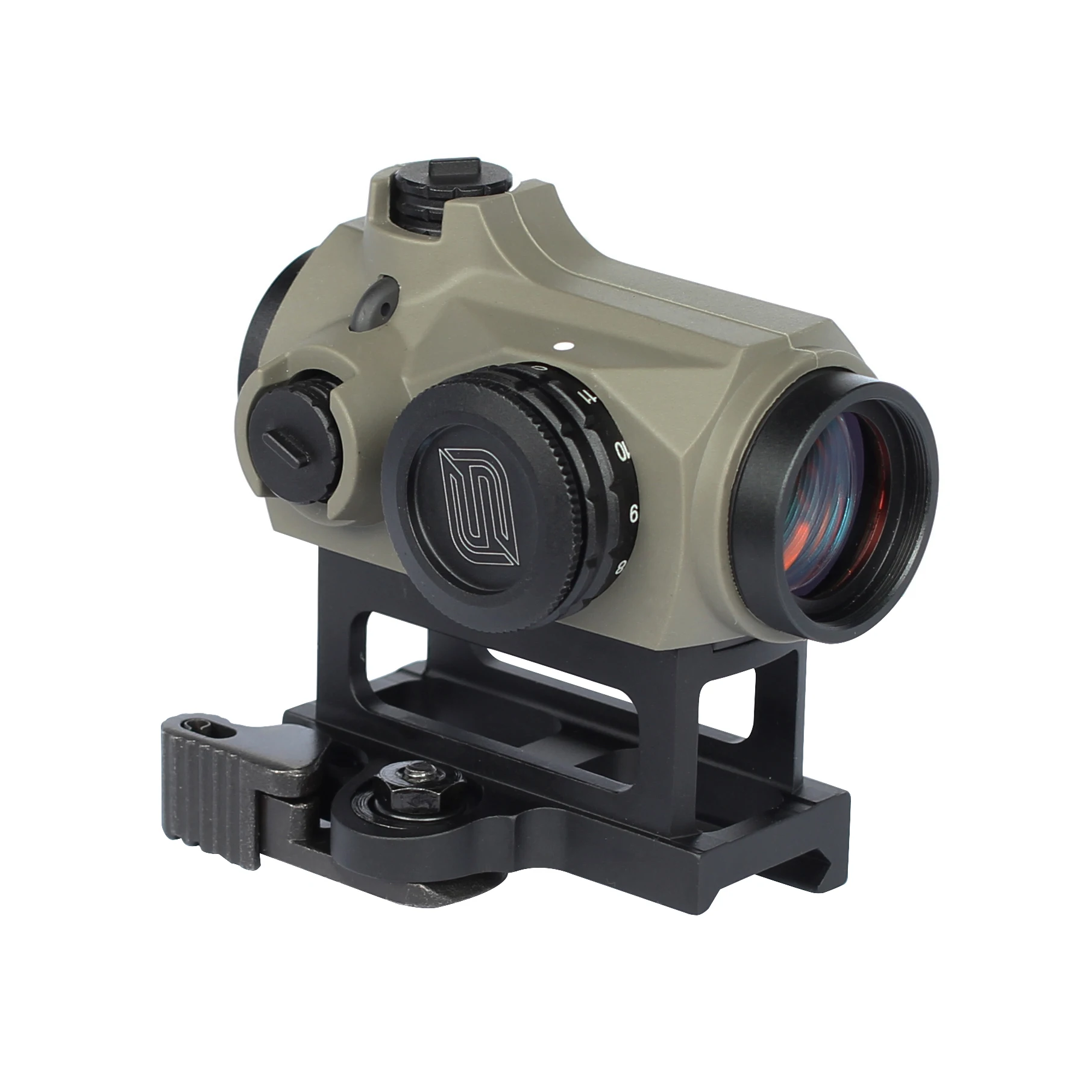 

red dotshockproof outdoor hunting red dot, Tan