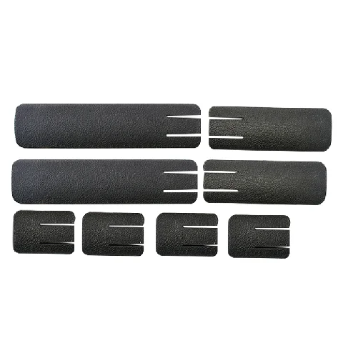 

8Pcs/set Tactical Accessory Handguard Rail Cover Hunting Airsoft RIS Picatiny Weaver Rail Cover, Black