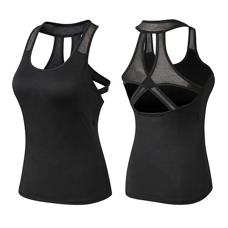 

China Supplier Blank Fitness Activewear Sport Tank Top For Women, Custom color