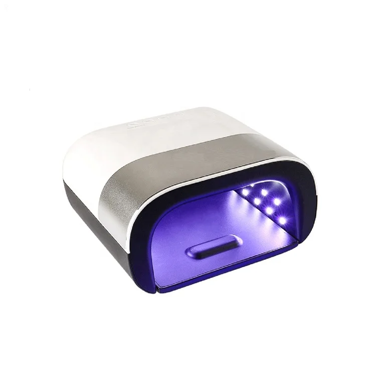 

Nail Dryer High Quality Dual Led Light Source Smart 4 Timer Nail Gel Fast Curing Nail UV Lamp