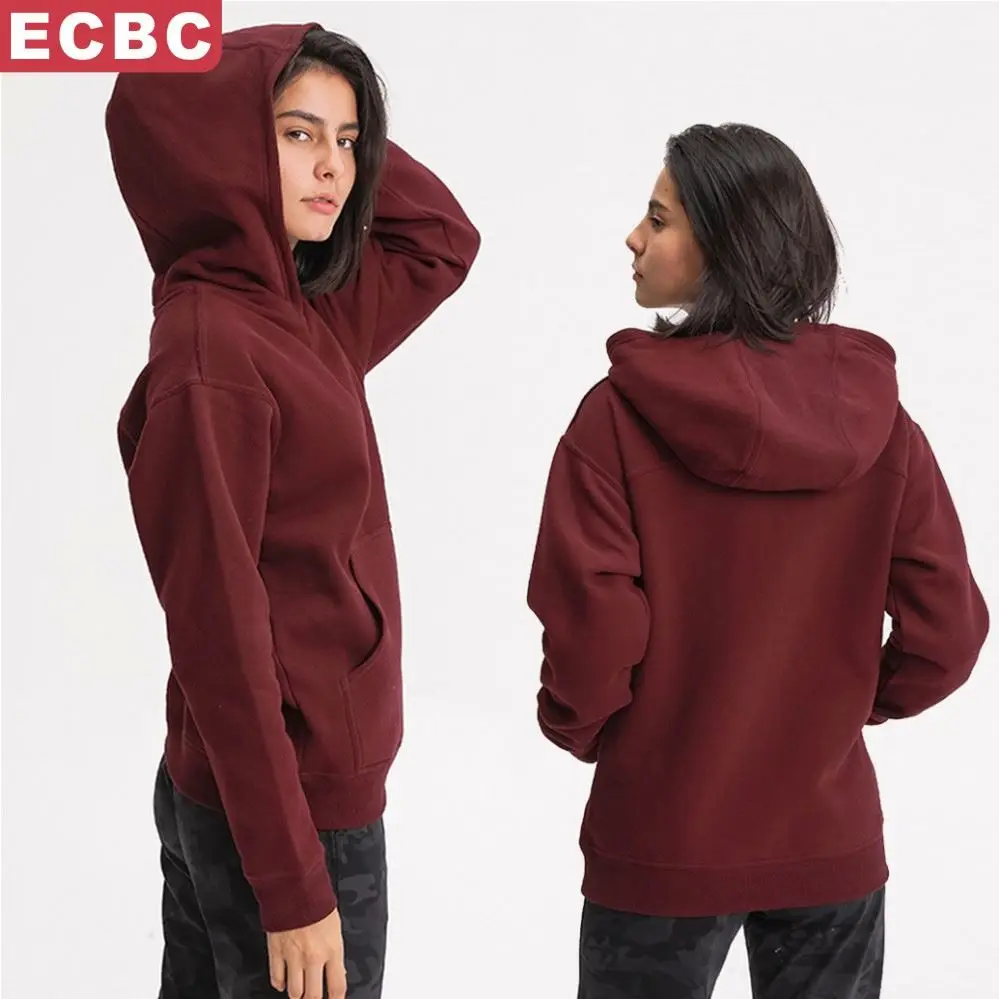 

Lulu Lemon Custom Autumn Winter Outdoor Casual Fleece Women's Hoodies & Sweatshirts Loose And Thick Yoga Gym Jacket For Women, In stock color or custom color