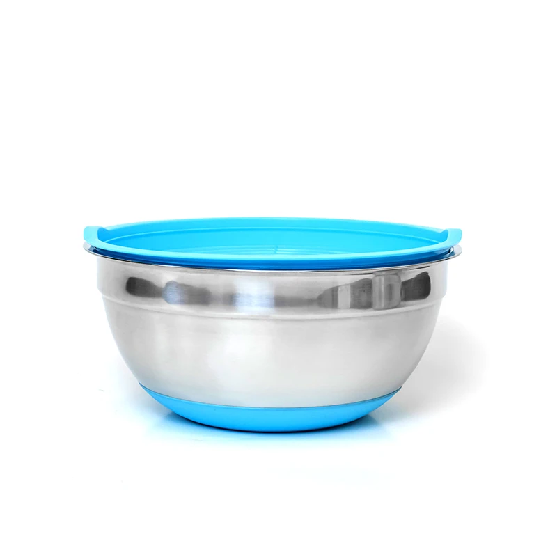 

Factory Specialty Customization Steel Mixing Bowl 22CM Kitchenware Stainless Steel Mixing Salad Bowl Set