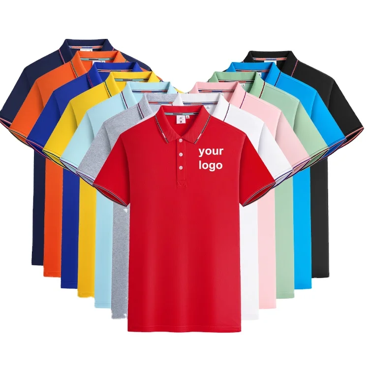 

2021 Fashion Luxury Collar Blank Solid Color T Shirt Polo Custom Polo Shirt Embroidered Logo Men Tshirts Polo