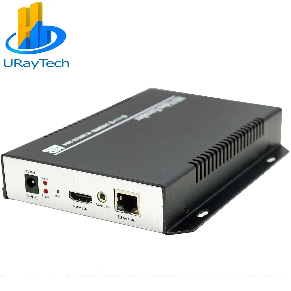 

URay HEVC HDMI Encoder IPTV H.265 /H.264 Hardware HD Video To IP Encoder Support HTTP RTSP RTMP UDP ONVIF