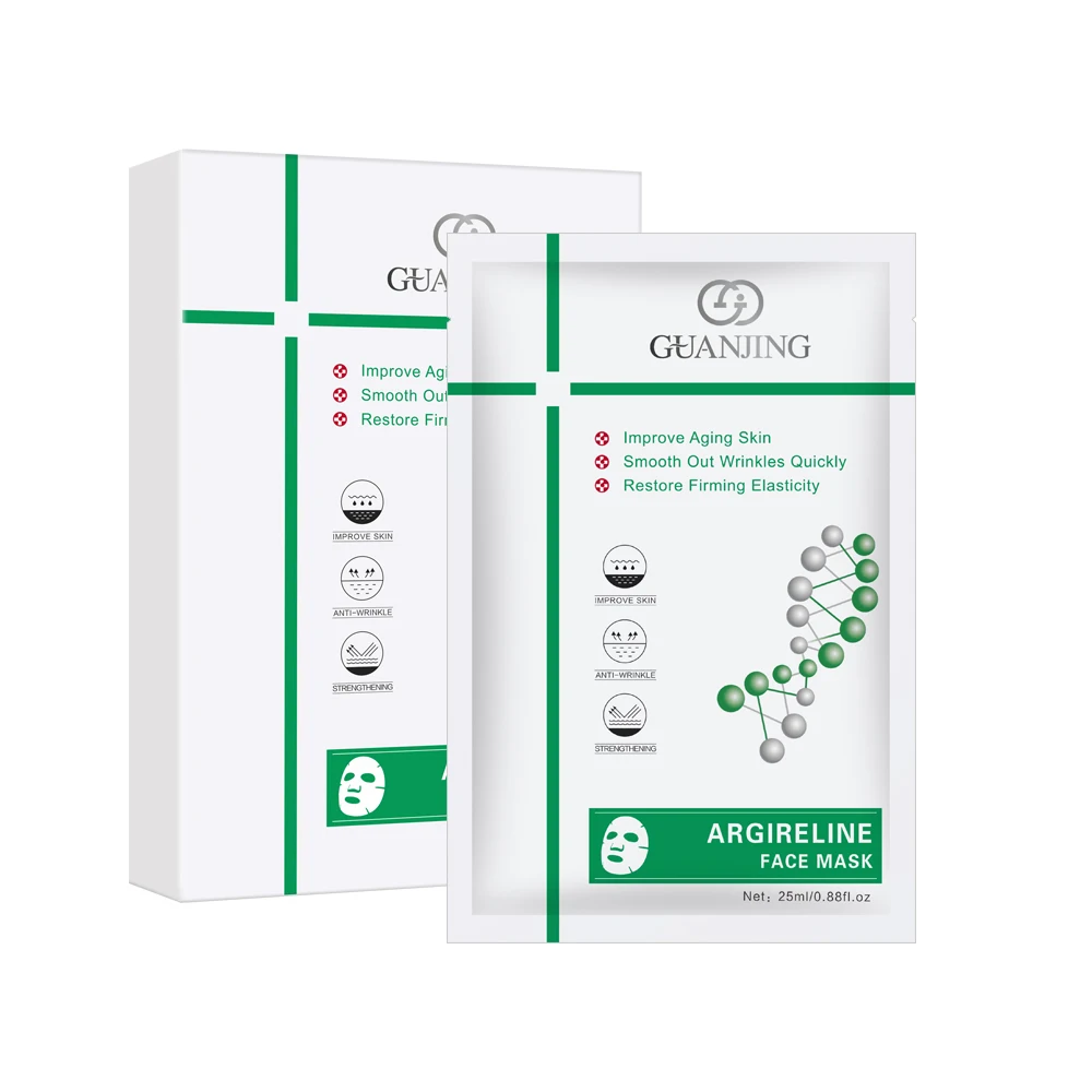 

Skin Care Beauty Mask Organic Argireline Face Mask Moisturizing Restore Firming Skin Facial Mask