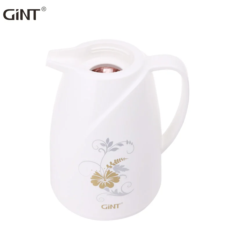 

GiNT 1.9L Portable Glass PP Insulated Teapot Thermal Bottles Vacuum Flasks Coffee Pot for Home Office, Customized colors acceptable