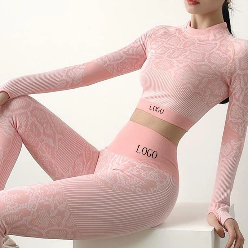 

Active Wear Sets Breathable Anti Static Compression Tops Designer Leggings With Prints Lightweight Yoga Suits
