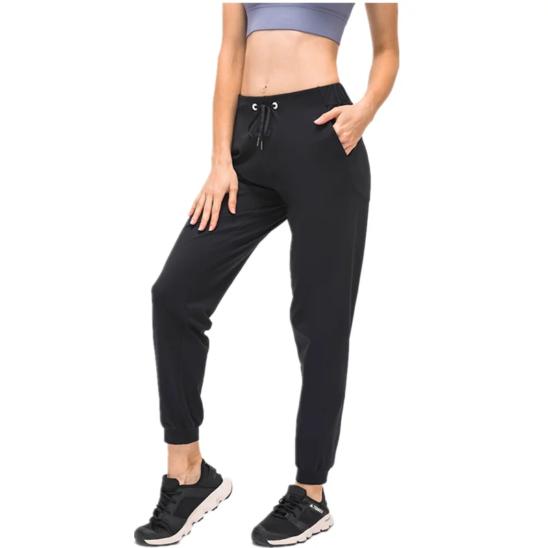 

Xsunwing wholesale athleisure Gym womens Pants With Pocket elastic Fitness running Wear ladies tiktok leggings Yoga tights women