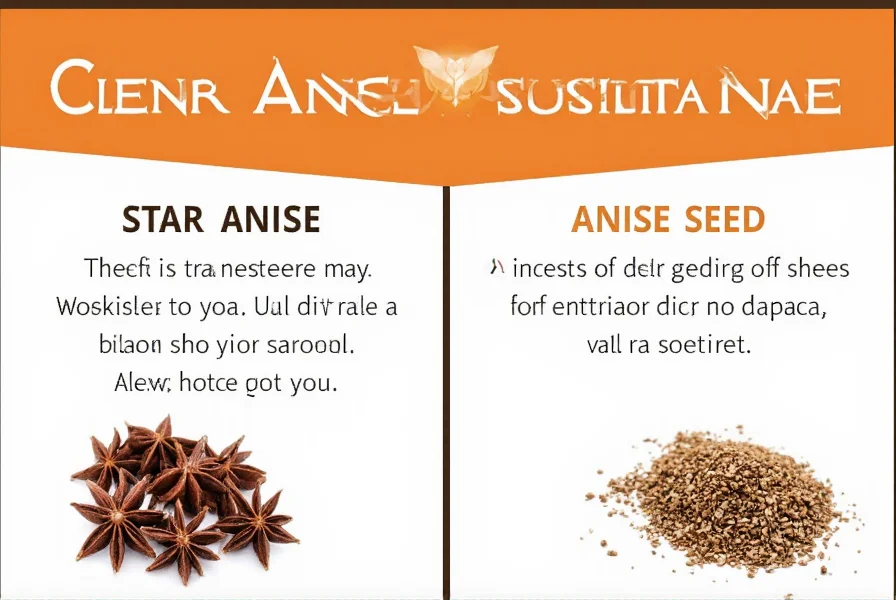 Sternanis und Anissamen in verschiedenen kulinarischen Anwendungen verwendet