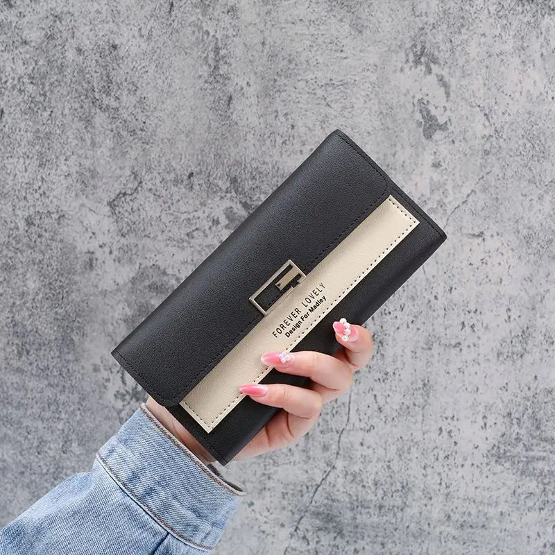 

AIYIYANG 2021 Hot Sale Fashionable Handbags For Ladies High Quality Money Bag Zippered Women Wallet, Multi