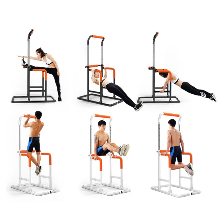 

Domestic pull-up can adjust the horizontal bar indoor exercise equipment, White black