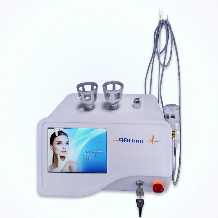 

Clinic use nail fungus therapy portable 980 nm diode laser beauty machine to remove spider vein