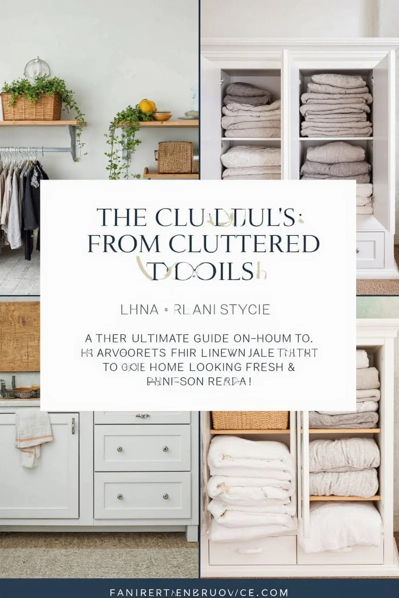 Comparison of different types of linen storage cabinets