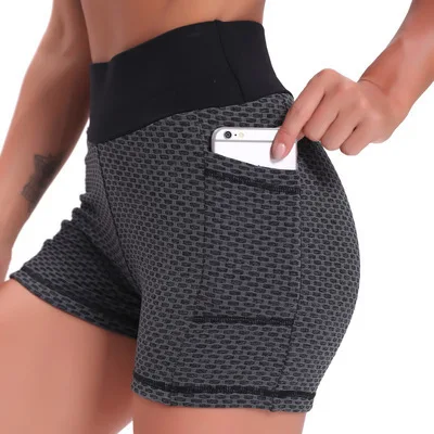 

High waisted Seamless gym workout yoga wear bum Sexy booty lifting leggings Scrunch butt leggings, Grey