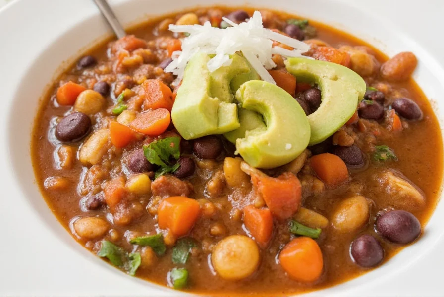 black bean chicken chili
