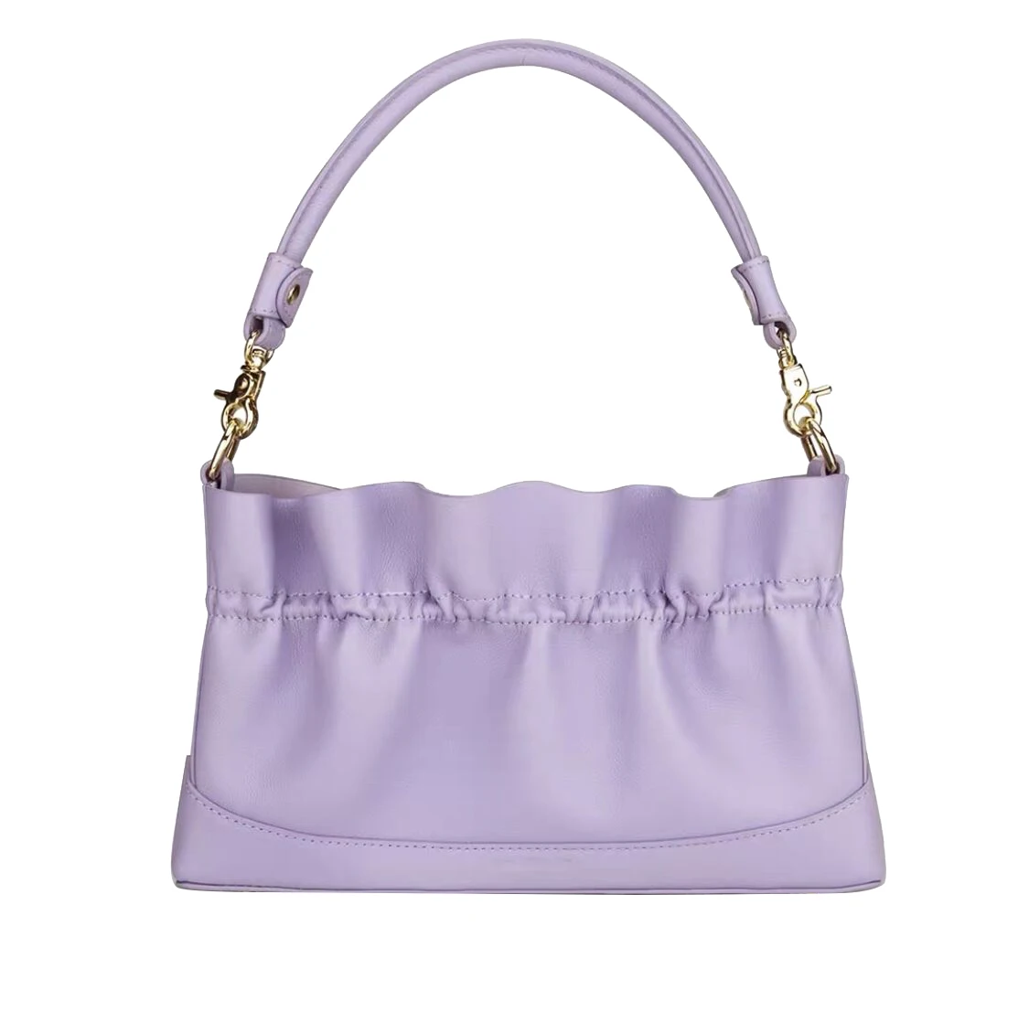 

Fashion Shaped Crossbody Custom Logo vegan pu leather messenger handbag