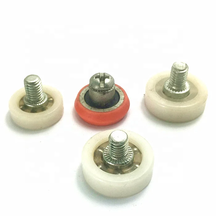 Sliding Plastic Metal Drawer Roller Wheels Nylon Ball Bearing Drawer