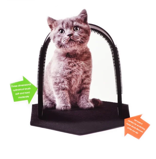 

Factory Direct Sale Arched Cat Toy Interactive Cat Scratching Board Toy Ergonomic Pet Scratched Toy