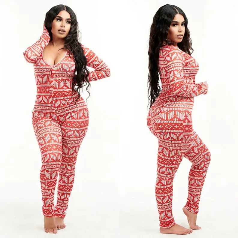 

Christmas Pyjama Femme Pijamas Woman Pajamas Sleepwear Cotton Pyjamas Women Pajama Set Matching Christmas Pajamas Jumpsuit